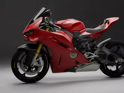 Ducati Panigale V4S 2025 3D model
