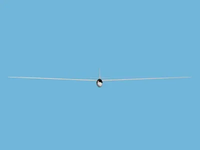 ASW 17 3500mm span Scale Sailplane Model 3D print model