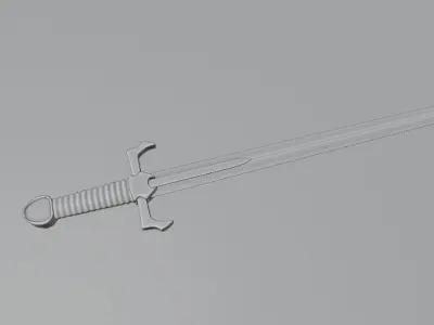Fantasy Sword Free 3D model