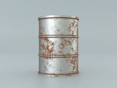 laos Game Barrel 3D model