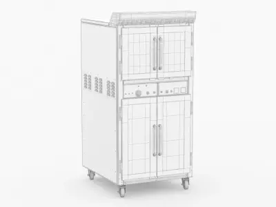 Doyon Jet Air Oven Proofer JAOP3 3D model