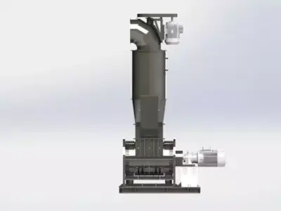 THE WORLD UNIQUE AND FIRST RS TYPE PLANETARY MILL 3D model