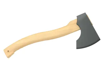 Axe 01 3D model purchase