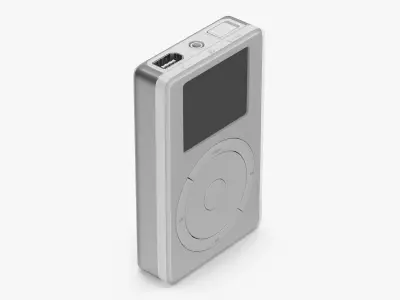 iPod 1st GenerationiPod 1st Generation 3D model