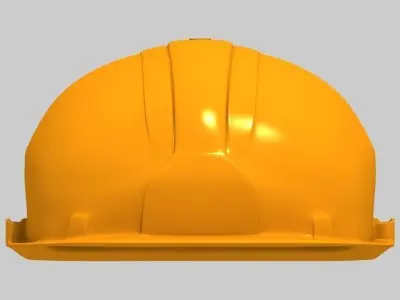 Hard Hat Safety Helmet 3D model