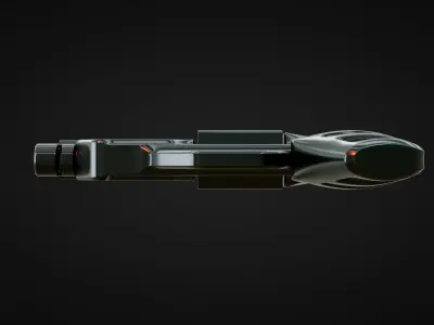 3D GUN Low-poly 3D model order