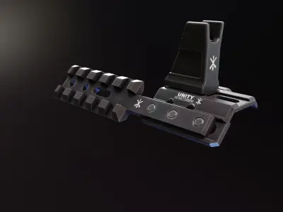 Fusion Micro Hub Low-poly 3D model