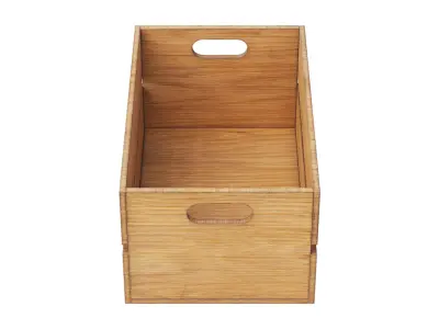 wooden crates set Low-poly 3D model purchase