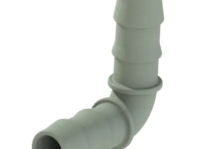Irrigation Pipe L Joint 3D print model