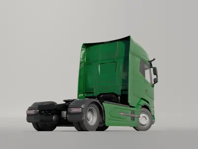 DAF XG 2022 Low-poly 3D model