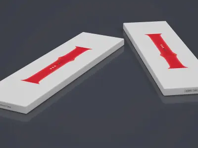 Apple Watch Strap Packaging Box 3D model