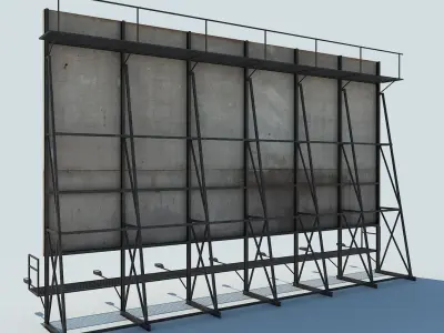 NYC Rooftop 3D model