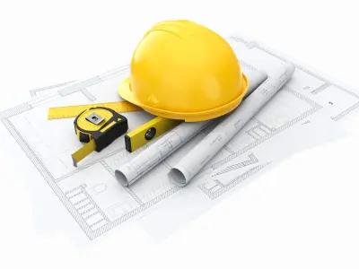 Builder Accessory Composition 3D model