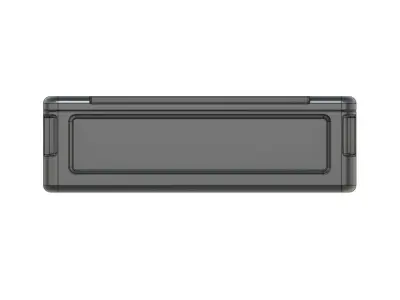 Long Military Container 3D model
