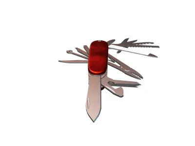 Swiss Knife 3D model
