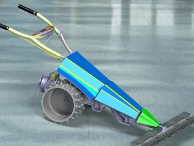 Lawn Mower Europe 3D model