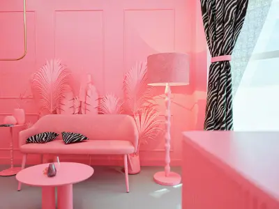 Nail Salon 3D model