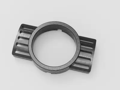 Grid part 3D model