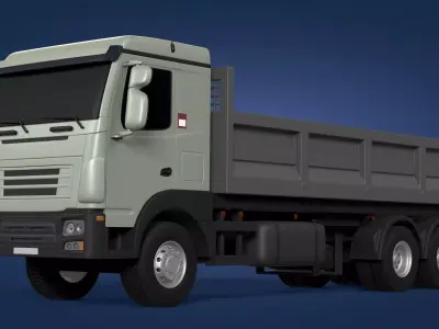 Generic Small Tipping Truck  3D model