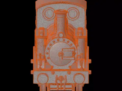 British Pannier Tank Engine 3D Print Model 3D print model