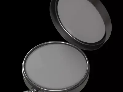 Gold Compass 3D model