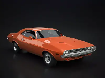 Challenger 1971 3D model