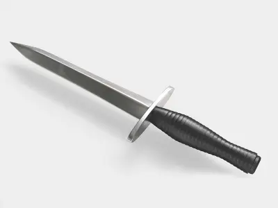 Tatical Dagger 3D model