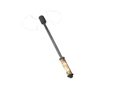 DULA AXE Low-poly 3D model