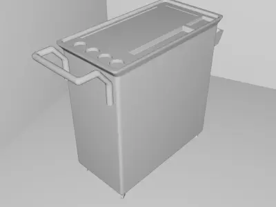 Tools Box Free low-poly 3D model