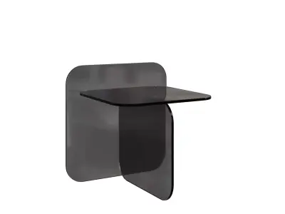 Glass Coffee Table 01 Free low-poly 3D model