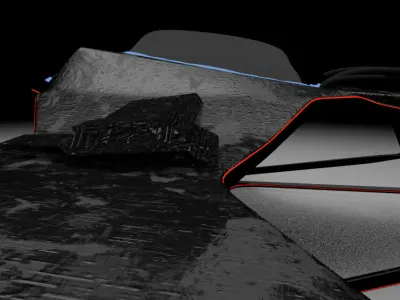 Space Glider 3D model