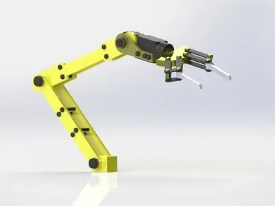 Robotic Arm Free 3D model
