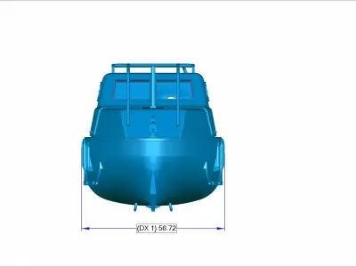Lifeboat Type E  3D print model