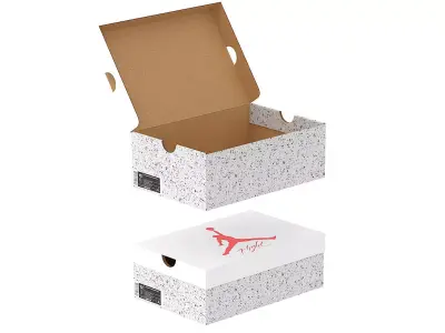 Jordan Box PBR 09 Low-poly 3D model