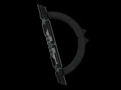Reva Third sister Inquisitor lightsaber Kenobi - Star Wars 3D model