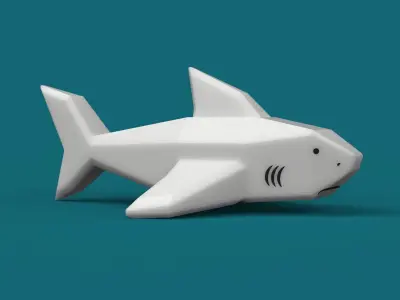 Shark 3D print model