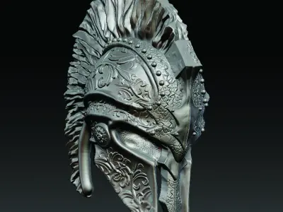 KNIGHT HELMET  3D print model