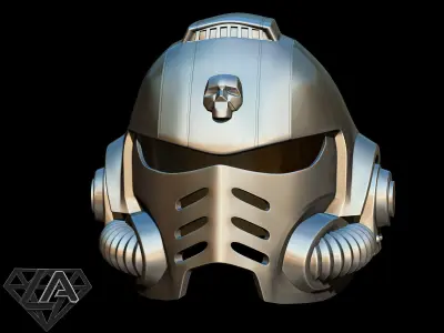 Wahammer SM helmet 3D print model