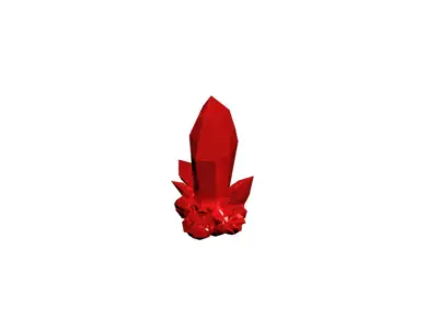 Crystal 3D model