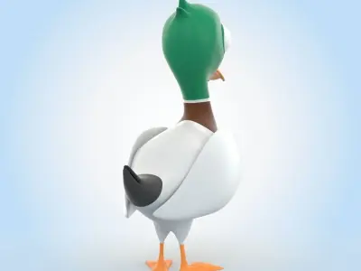 Mallard Duck 3D model