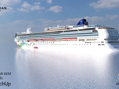 NORWEGIAN GEM 3D model