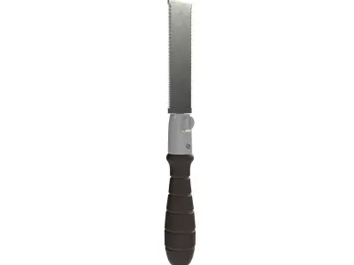 Mini flush cut pull saw 3D model