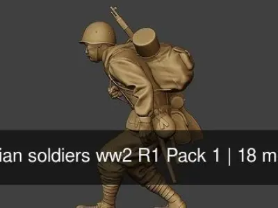 Russian soldiers ww2 R1 Pack 1