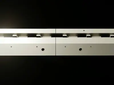 Heat the resistance bar to press the packaging 3D model