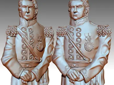 Jose de San Martin 3D print model