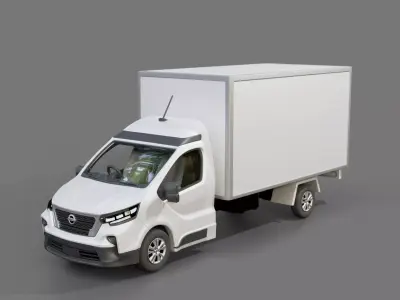 Nissan Primaster 2026 Cargo Truck 3D model