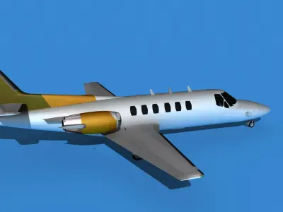 Cessna Citation 550 II Bravo V15 3D model