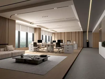 office interior 3D model purchase