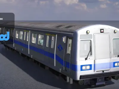TW Mrt Locomotive 001 3D model