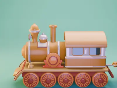 Golden Train LIMITFREE  - 2 Days 3D model